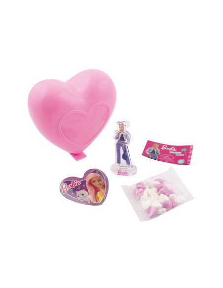 barbie-cuore,caramelle-barbie,cuore-con-sorpresa,gadget-barbie,dolciumi-bambini,box-18-pezzi