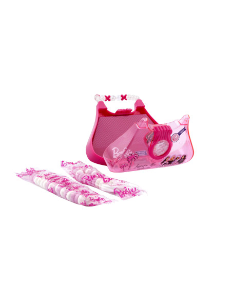 barbie-borsetta-luminosa,collanine-di-zucchero,caramelle-barbie,gadget-luminoso-barbie,dolciumi-bambini,box-12-pezzi