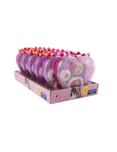 barbie-make-up-kit,caramelle-alla-frutta,gadget-barbie,dolciumi-bambini,kit-trucco-giocattolo,box-10-pezzi