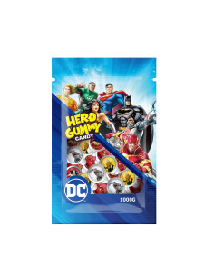 justice-league-gommoso,caramelle-ripiene,caramelle-gommose,superhero-candy,dolciumi-ingrosso,caramelle-fragola-limone