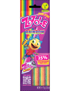zozole-rainbow,striscia-gommosa,caramelle-frizzanti,frutta-25-succo,dolciumi-ingrosso,box-32-pezzi 2