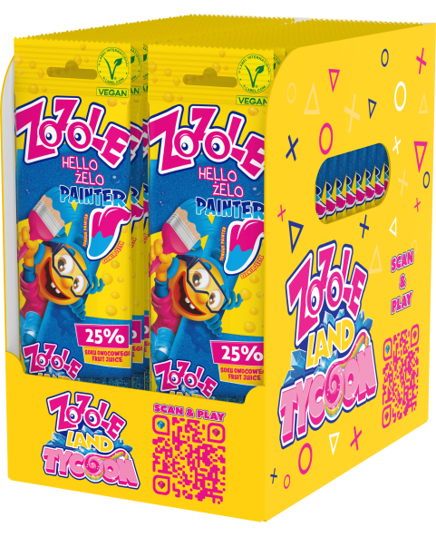 BUSTA STRISCIA ZOZOLE PAINTER BLUE...