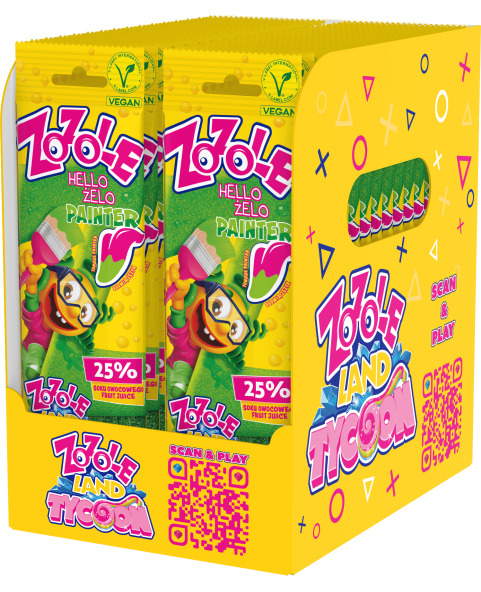 zozole-painter-green,striscia-gommosa-anguria,caramelle-frizzanti-anguria,zozole-green-fizzy,dolciumi-ingrosso,caramelle
