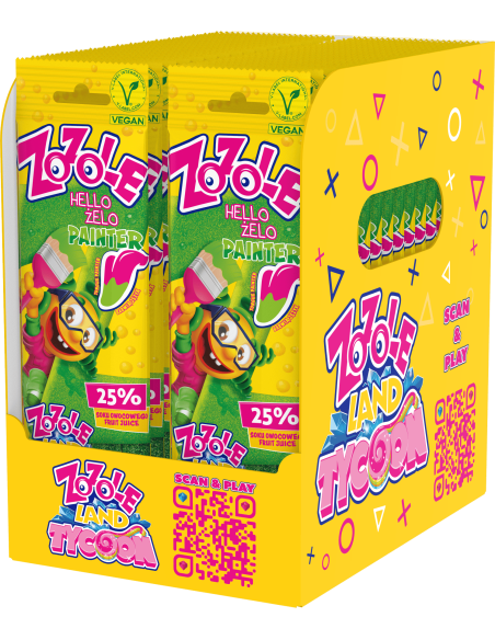 zozole-painter-green,striscia-gommosa-anguria,caramelle-frizzanti-anguria,zozole-green-fizzy,dolciumi-ingrosso,caramelle