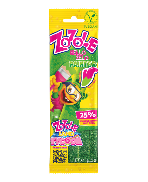 zozole-painter-green,striscia-gommosa-anguria,caramelle-frizzanti-anguria,zozole-green-fizzy,dolciumi-ingrosso,caramelle