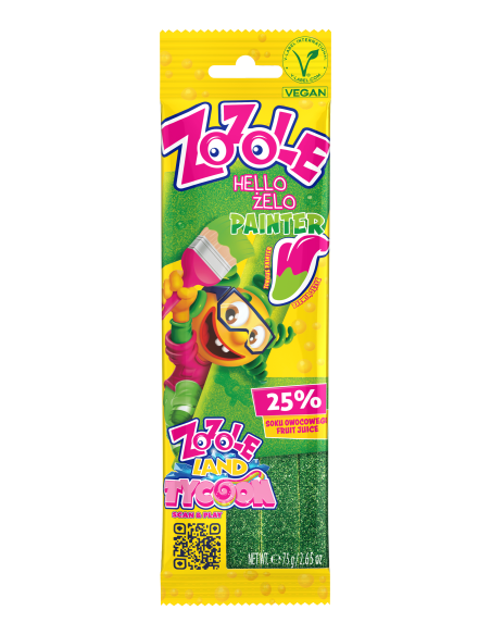 zozole-painter-green,striscia-gommosa-anguria,caramelle-frizzanti-anguria,zozole-green-fizzy,dolciumi-ingrosso,caramelle