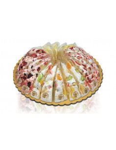 ISOLA DOLCE-ingrosso-Torrone,torta, torrone, pretagliata, dolce, 4kg, gusti, porzioni, evento