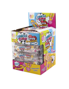 braccialetto-love,caramelle-cuore,caramelle-imbustate,100-pezzi,7x4-cm,gadget-feste