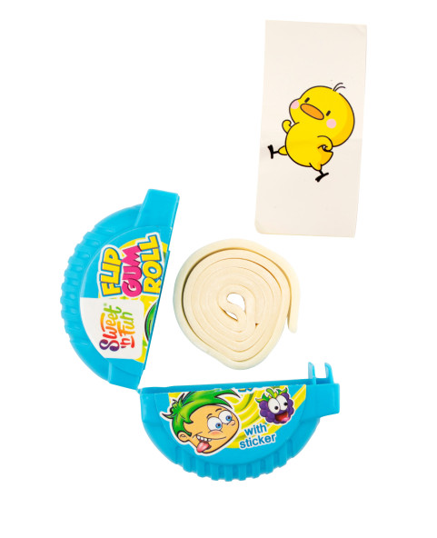 rolli-gum-flip,bubble-gum,16g,30-pezzi,gusti-frutta,candy-party