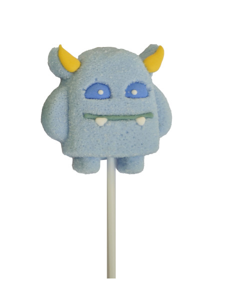 lecca mallow monster, marshmallow rainbow, candy mostriciattolo, dolciumi colorati, mallow su stecco, novità banco