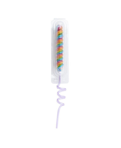 lecca lecca con cannuccia, candy frutta mista, lecca party multicolor, lollipop riutilizzabile, dolciumi per feste,