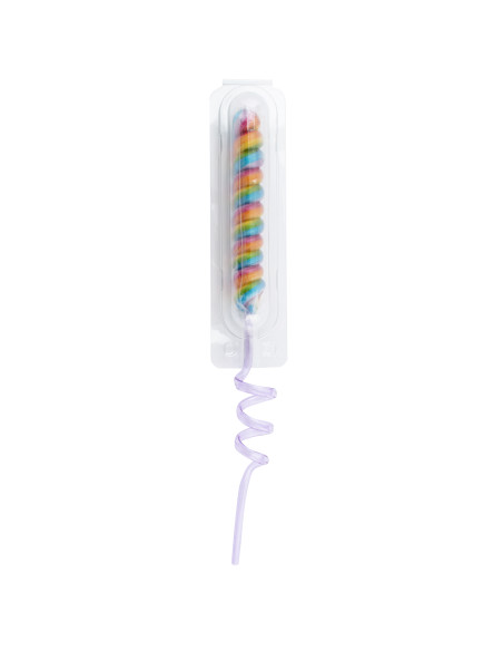 lecca lecca con cannuccia, candy frutta mista, lecca party multicolor, lollipop riutilizzabile, dolciumi per feste,