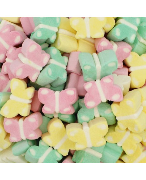 🦋 Farfalle Colorate Marshmallow Fini
