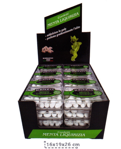 confetti-menta-liquirizia,mini-astucci,espositore-confetti,confettini-duri,dolciumi-ingrosso,kordofan-menta-liquirizia