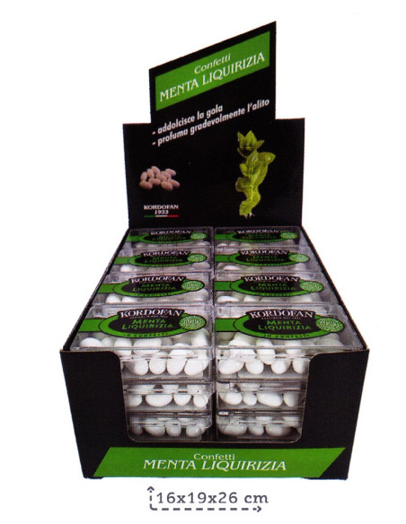 confetti-menta-liquirizia,mini-astucci,espositore-confetti,confettini-duri,dolciumi-ingrosso,kordofan-menta-liquirizia