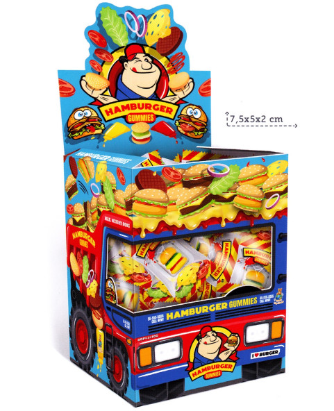 ESP. N° 80 "MINI BURGER" GUMMY 10 g
