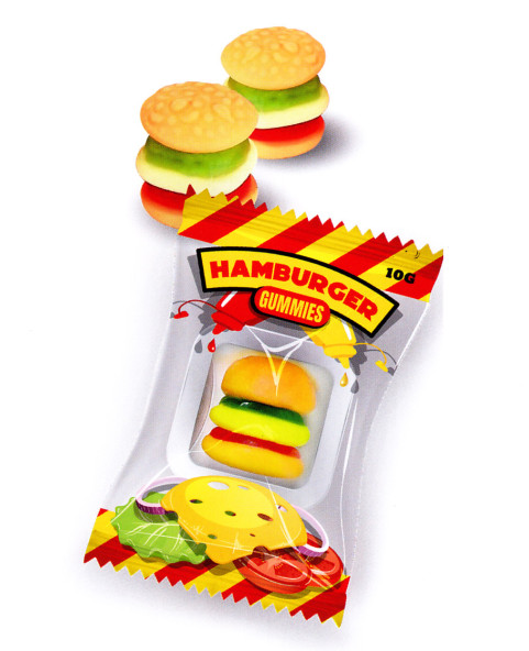 ESP. N° 80 "MINI BURGER" GUMMY 10 g