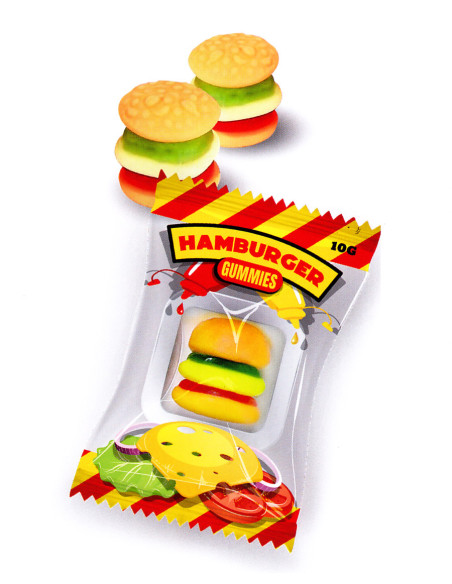 ESP. N° 80 "MINI BURGER" GUMMY 10 g