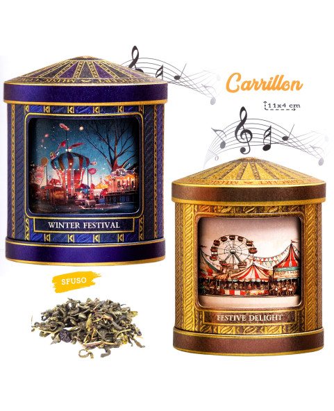 carillon-festival,basilur-tea,black-tea,cranberry-tea,pineapple-tea,tea-tin