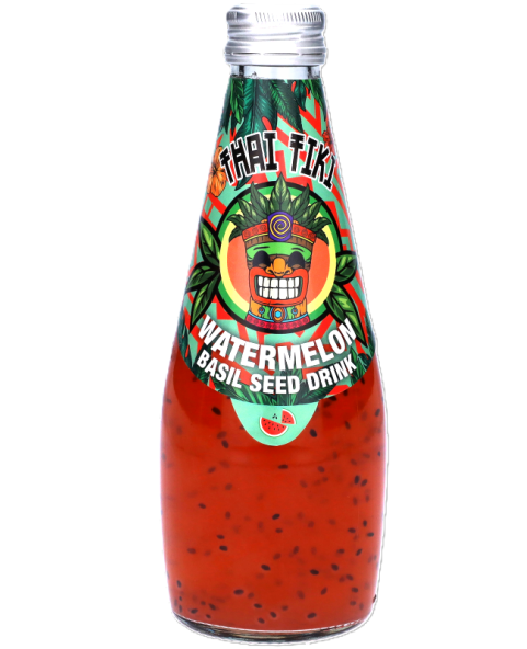 watermelon-basil-seed,thai-tiki-drink,exotic-beverage-fridge,wholesale-summer-drinks,basil-seed-290ml,healthy-checkout-beverage
