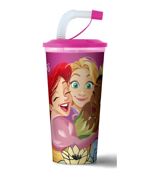 princesses-drink-cup,bicchiere-cannuccia-principesse,biscotti-cioccolato-gadget,ingrosso-dolciumi-principesse,snack-bambini