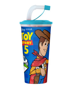 toy-story-drink-cup,bicchiere-cannuccia-woody-buzz,biscotti-cioccolato-gadget,ingrosso-dolciumi-pixar,snack-