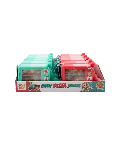 scooter-caramelle,crazy-pizza,gummy-pizza,caramelle-alla-frutta,dispenser-caramelle,display-dolciumi