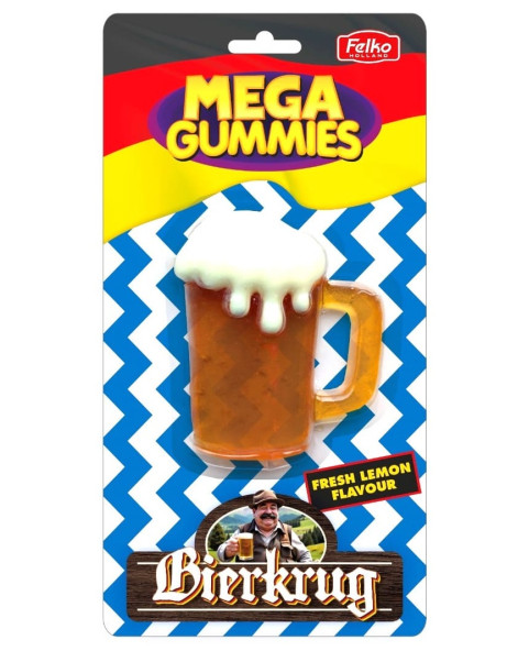 🍺 German Beer Mega Gummies 120 g  Pz.11