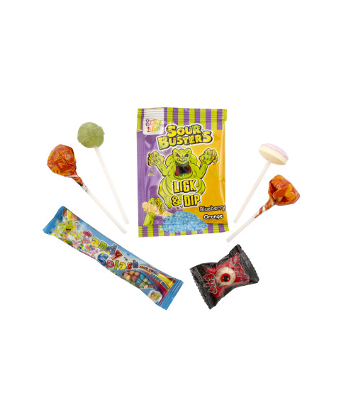zucca-mix-candy,sacchetto-zucca-halloween,espositore-zucca-candy,dolcetti-regalo-halloween,caramelle-zucca-assortite