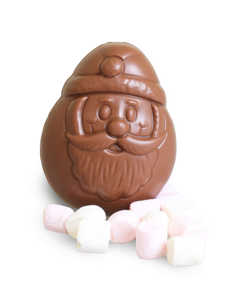 chocolate-santa-bomb,milk-chocolate,mini-marshmallows,hot-chocolate,christmas-sweets,christmas-gift