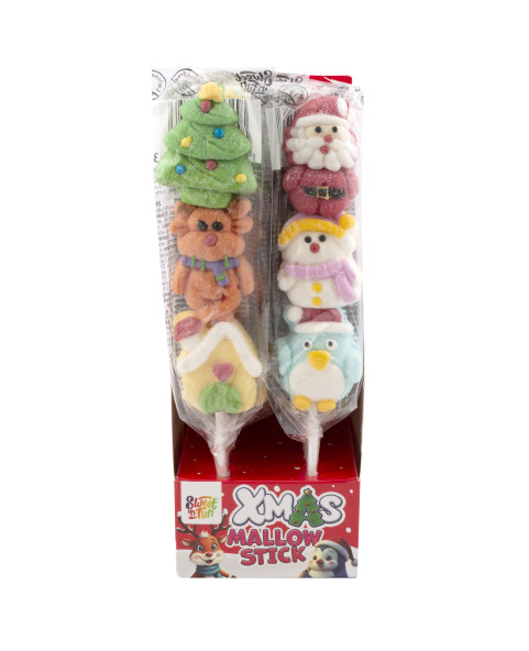 christmas-mallow-stick,lecca-marshmallow,marshmallow-frutta,marshmallow-natalizi,espositore-24,dolci-natalizi