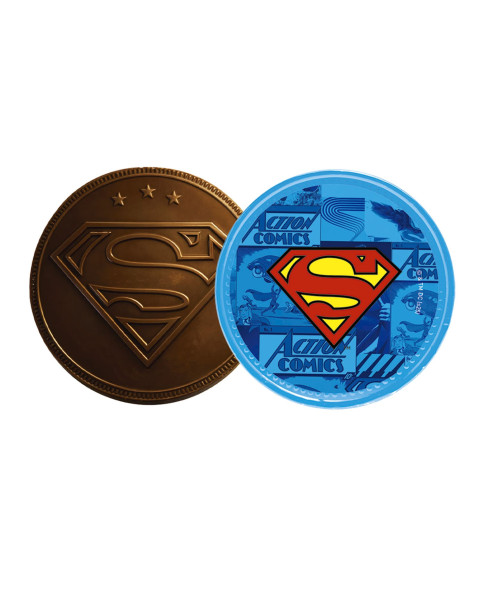 superman-chocolate,superman-medallion,milk-chocolate,superhero-candy,superman-gift,chocolate-medal