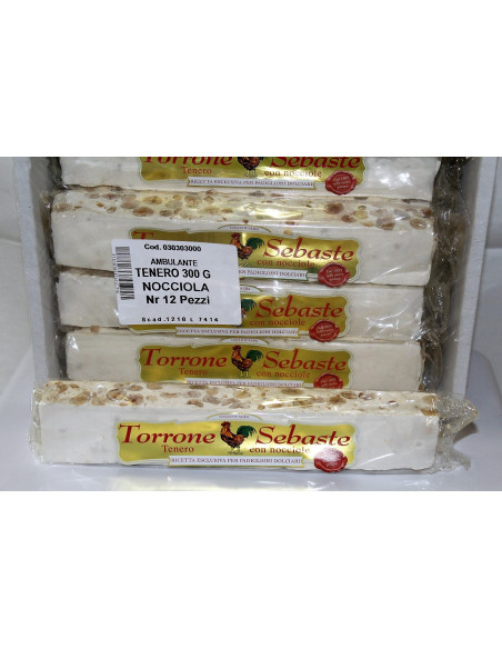 TENERO NOCCIOLA GR 300 PZ 1 Sebaste, Wholesale sweets and sweets www.ilcaramellaio2.com