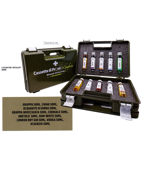 cicchettini-distillati,mini-liquori,degustazione-distillati,grappa-gin-vodka,confezione-regalo-spirits,bottiglie-50ml