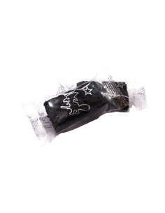🖤 Carbone Nero di Zucchero 25 g – 100 pezzi incartati, Made in Italy 🇮🇹