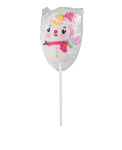🎄🌈 Lecca Mallow Natale Magic Rainbow – Marshmallow natalizi colorati in 3 soggetti assortiti.