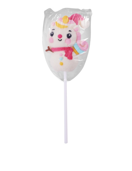 🎄🌈 Lecca Mallow Natale Magic Rainbow – Marshmallow natalizi colorati in 3 soggetti assortiti.
