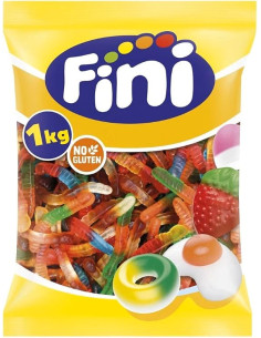 🐍 Fini Shiny Fruit Snakes with a glossy finish and fruity flavour. 2