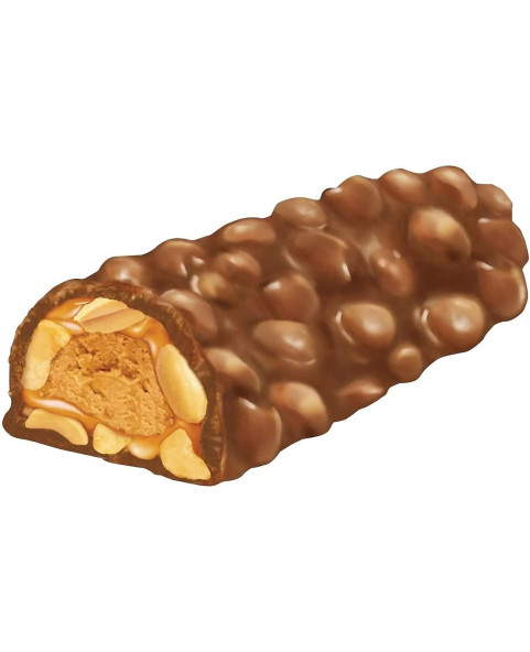 REESE'S NUTRAGEOUS 47 g – Barretta al cioccolato con arachidi e caramello, 13,5 × 4,5 × 2 cm.