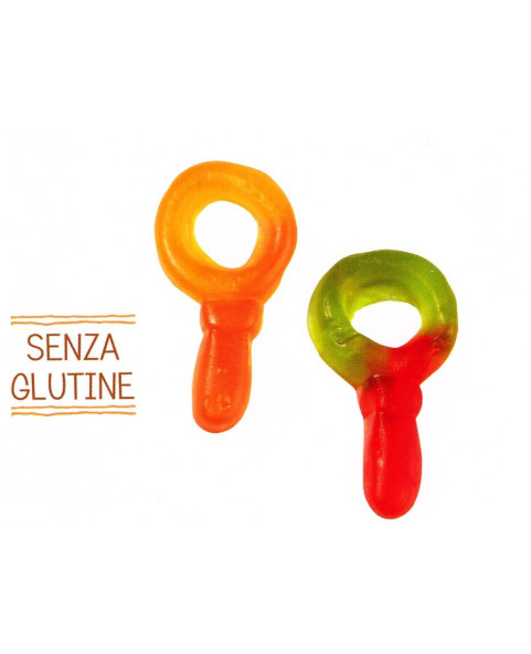 ROSSINI S-ingrosso-ciucci-colorati, gommoso-lucido, caramelle-frutta, finex, dolciumi-sfusi, senzaglutine