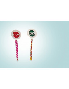 NIAGARA-ingrosso-Giocattoli Spingibili, paletta-stop,giocattolo-bambini,niagara,modello-fiera,gioco-ruolo,accessorio-gioco