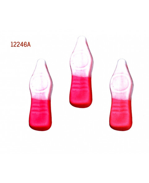 ROSSINI S-ingrosso-Caramelle gommose,bottiglia-panna-fragola, gommoso-foam, astra, caramelle, panna-fragola, sfuse