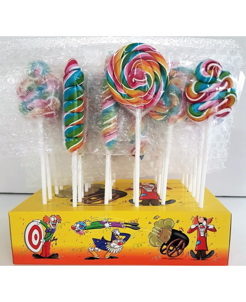lecca lecca, lecca assortiti, lollipop, dolciumi colorati, caramelle feste, candy bar, lecca medi, dolciumi ingrosso