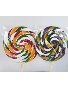 lecca lecca, lecca spirale, lecca grandi, samba, lollipop maxi, dolciumi eventi, candy bar, lecca formato maxi 2