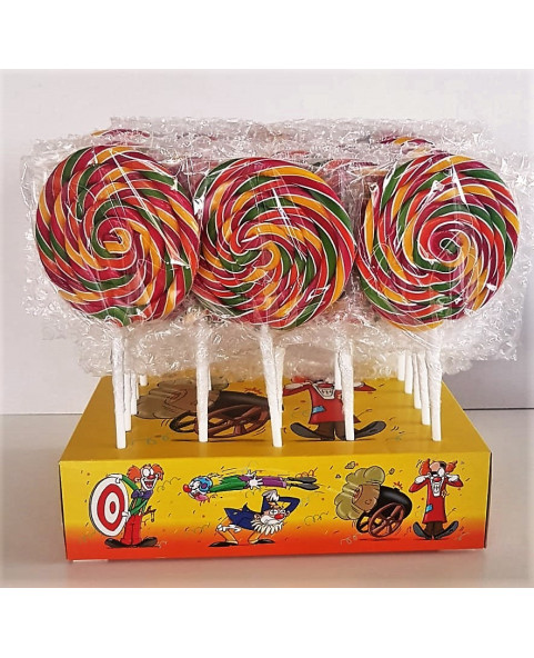 lecca lecca, lecca spirale, lecca grandi, lollipop, dolciumi colorati, caramelle feste, candy bar, lecca formato maxi