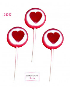 CIL Nr 125 MINI LOLLIPOP ROCKS HEART 8 g 2