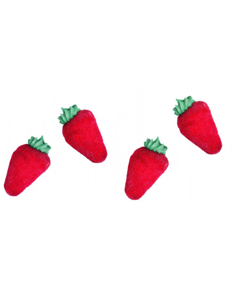 ROSSINI Sfragoloni-spumone, zucchero-duro-fragola, lecca-25g, incartati-singolarmente, dolciumi-feste