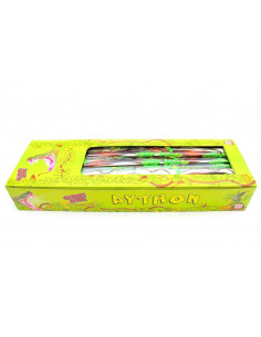 maxi-pitone-gummy, lecca-frutta-40g, pitone-gelatina, lecca-40cm, snack-colorati