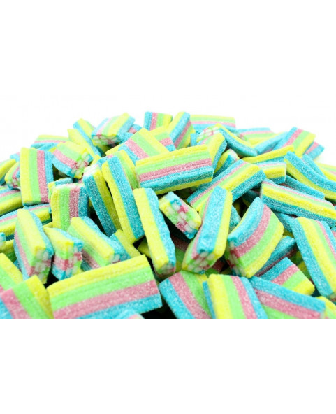 mattoncino, frutta, fragola, multicolore, caramelle, vidal, ripiene, gommose
