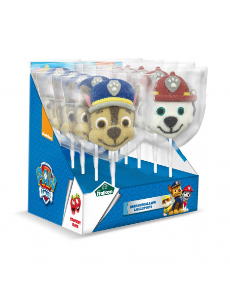 lecca-mallow-relkon, marshmallow-decorato, dolci-colorati, snack-bambini
